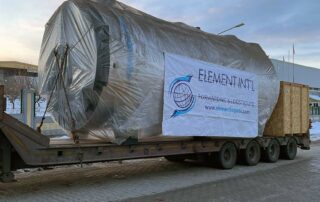 Shipment of 2 Steam Boilers and Burners from Turkey to Ozbekistan